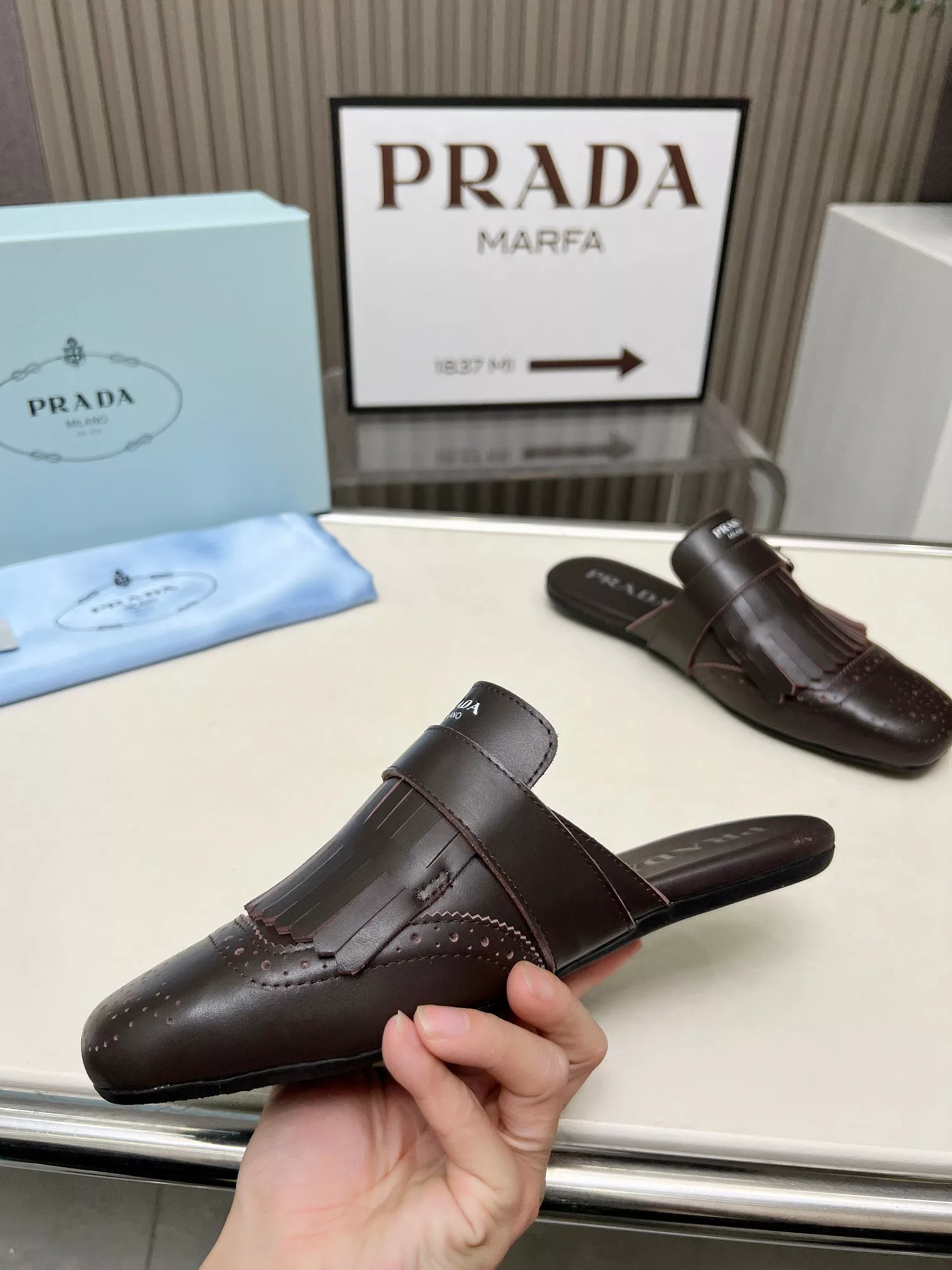 prada chaussons pour femme s_12ba36b4